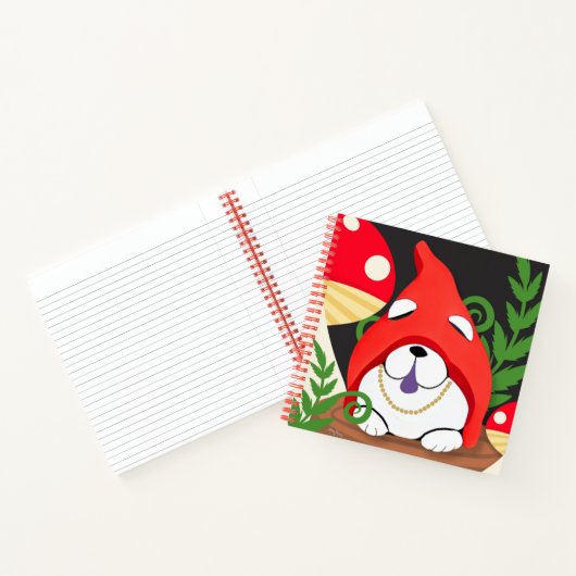 FUN GUY la chow gnome carnet personnaliser (Intérieur)