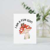 Fun Guy Postcard Briefkaart (Staand voorkant)
