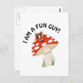 Fun Guy Postcard Briefkaart (Voorkant / Achterkant)