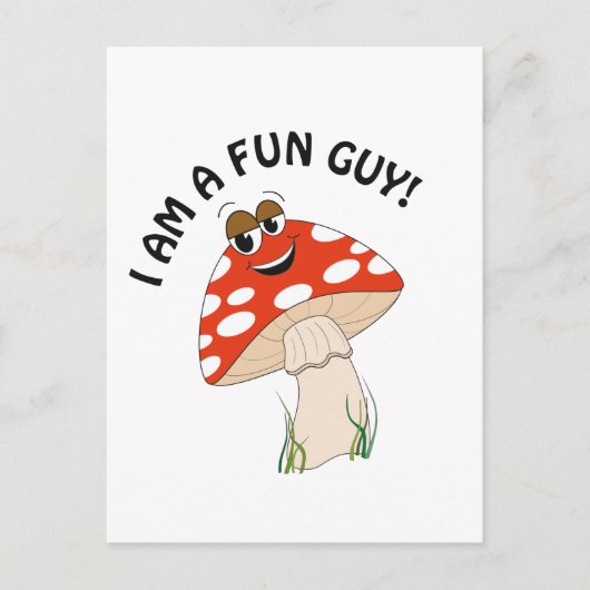 Fun Guy Postcard Briefkaart (Voorkant)