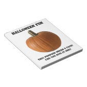 Fun Halloween Activity Pad Notitieblok (Schuin)
