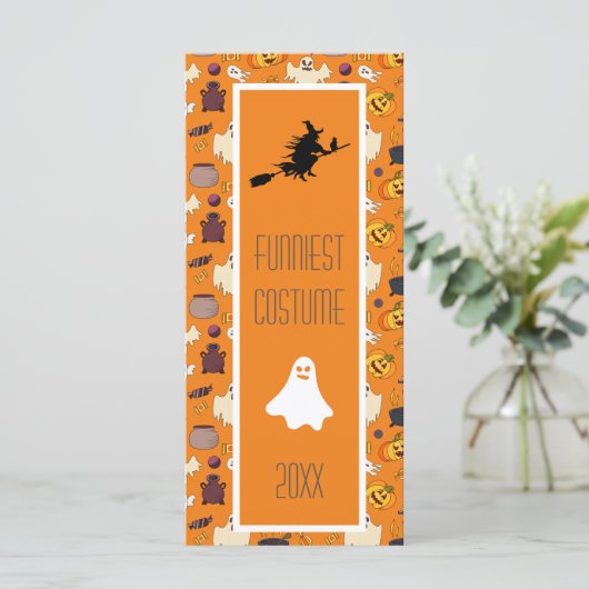 Fun Halloween Award - Funniest Costume (Staand voorkant)