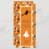 Fun Halloween Award - Funniest Costume (Voorkant / Achterkant)