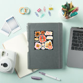 Fun Halloween citrouille stickers mignon (Couverture iPad)