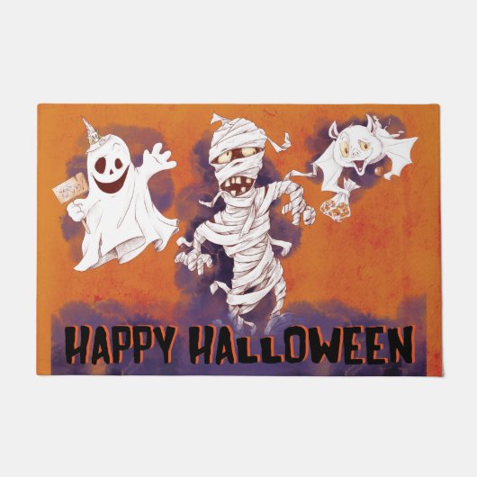 Fun Halloween Deurmat (Voorkant)