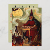 FUN HALLOWEEN FÊTE INVITATION ~ EZ POUR CUSTOMISER (Devant / Derrière)