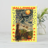 FUN HALLOWEEN FÊTE INVITATION ~ EZ POUR CUSTOMISER (Debout devant)