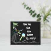 FUN HALLOWEEN FÊTE INVITATION ~ EZ POUR CUSTOMISER (Debout devant)