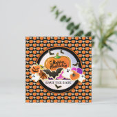 Fun Halloween Kaart (Staand voorkant)