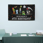 Fun Halloween Kids Birthday Party Spandoek (Beurs)