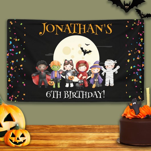 Fun Halloween Kinder Costume Birthday Party Spandoek