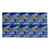 Fun Halloween Monster Pattern Kussensloop (Achterkant)