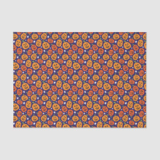 Fun Halloween Pumpkin Patterned Tissuepapier