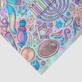 Fun Hanukkah Motieven Tissuepapier (Detail)