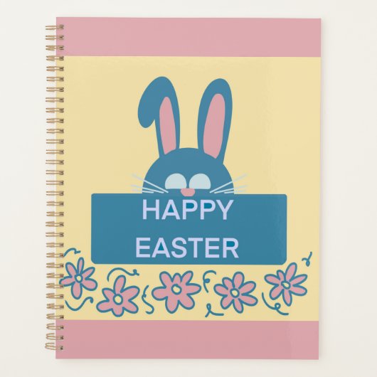 Fun Happy Easter Bunny Planner (Voorkant)