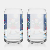 Fun Happy Elf Drinkware Set Blikvorm Glas (Rechts)