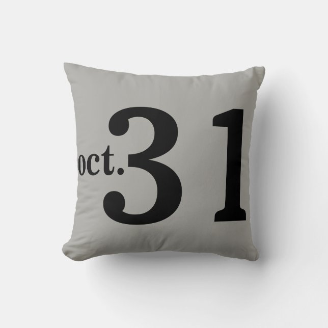 Fun Happy Halloween 31 oktober Kussen (Voorkant)