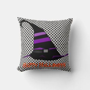 Fun Happy Halloween Witch Pet Kussen
