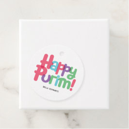 Fun Happy Purim Label
