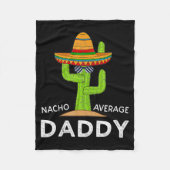Fun Hilarious New Dad Humor Funny Meme Fleece Deken (Voorkant)