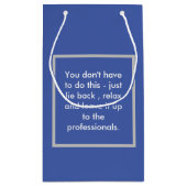 Fun Hip Chirgery - Assemblage vereist Klein Cadeauzakje (Achterkant)