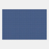 Fun Hip Dark Azure Blue Lime Green Trees Art Inpakpapier Vel (Voorkant 2)