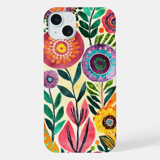 Fun Hippie à motif de fleur (Verso)