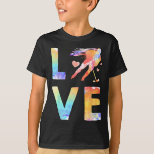 Fun Hockey Design for Kids Mannen Women Ice Hockey T-shirt