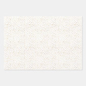 Fun Holiday Love Hearts Pattern Inpakpapier Vel (Voorkant 3)