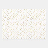 Fun Holiday Love Hearts Pattern Inpakpapier Vel (Voorkant 2)