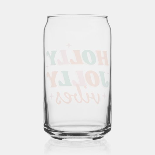 Fun Holly Jolly Vibes Design de Noël (Verso)