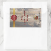 Fun Home Vin Fabriqué Étiquette bouteille (Sac)