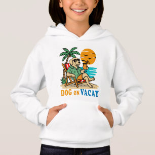 Fun Hond op Vakantie T-Shirt Schattige Zomer