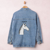 Fun Horse gepersonaliseerd Denim Jacket (Hangar)