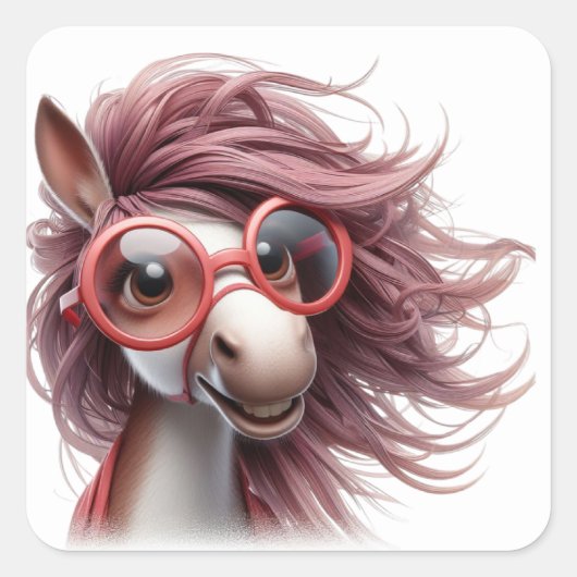 Fun Horse Stickers (Voorkant)