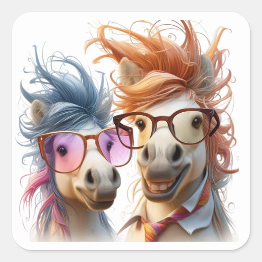 Fun Horse Stickers (Voorkant)