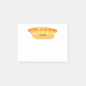 Fun Hot Dog Aangepaste naam Post-it® Notes (Voorkant)