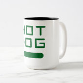Fun Hot Dog café Mug (Devant droit)