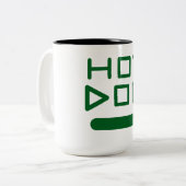 Fun Hot Dog Coffee Mok (Voorkant links)