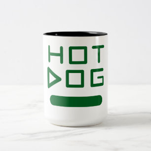 Fun Hot Dog Coffee Mok