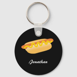 Fun Hotdog Sleutelhanger