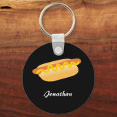 Fun Hotdog Sleutelhanger (Voorkant)