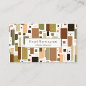 Fun HQ Code Retro Carte de visite Mid Century Mode (Devant)