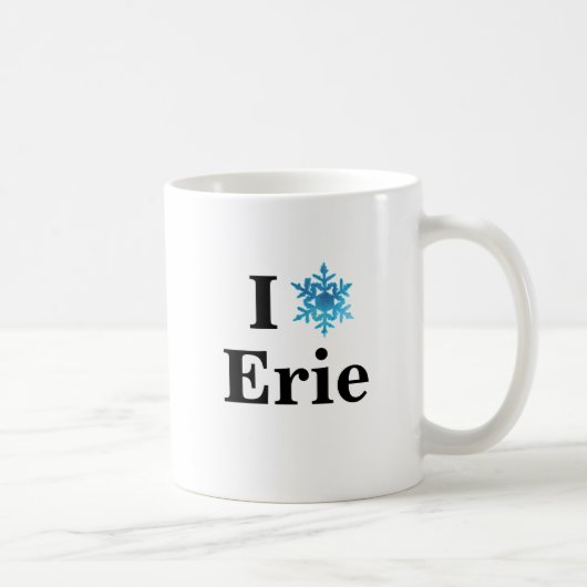 Fun I Snowflake City Coffee Mok (Rechts)