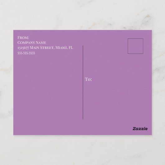 Fun Ice Cream Social Flyer Invitation Violet (Dos)