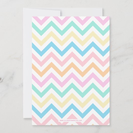 Fun Ice crème, Birthday-uitnodiging Kaart (Achterkant)