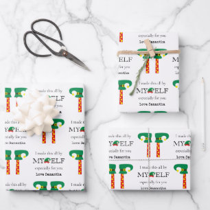 Fun. Ik heb dit gemaakt door Mijn Elf Name voor Ha Inpakpapier Vel