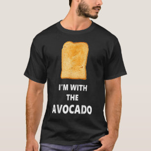 Fun Im met de Avocado Toast Halloween Costume T-shirt