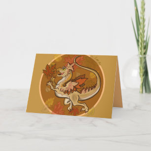 Fun in de Leaves Dragon Kaart