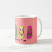 Fun in de zon koffiemok (Voorkant rechts)